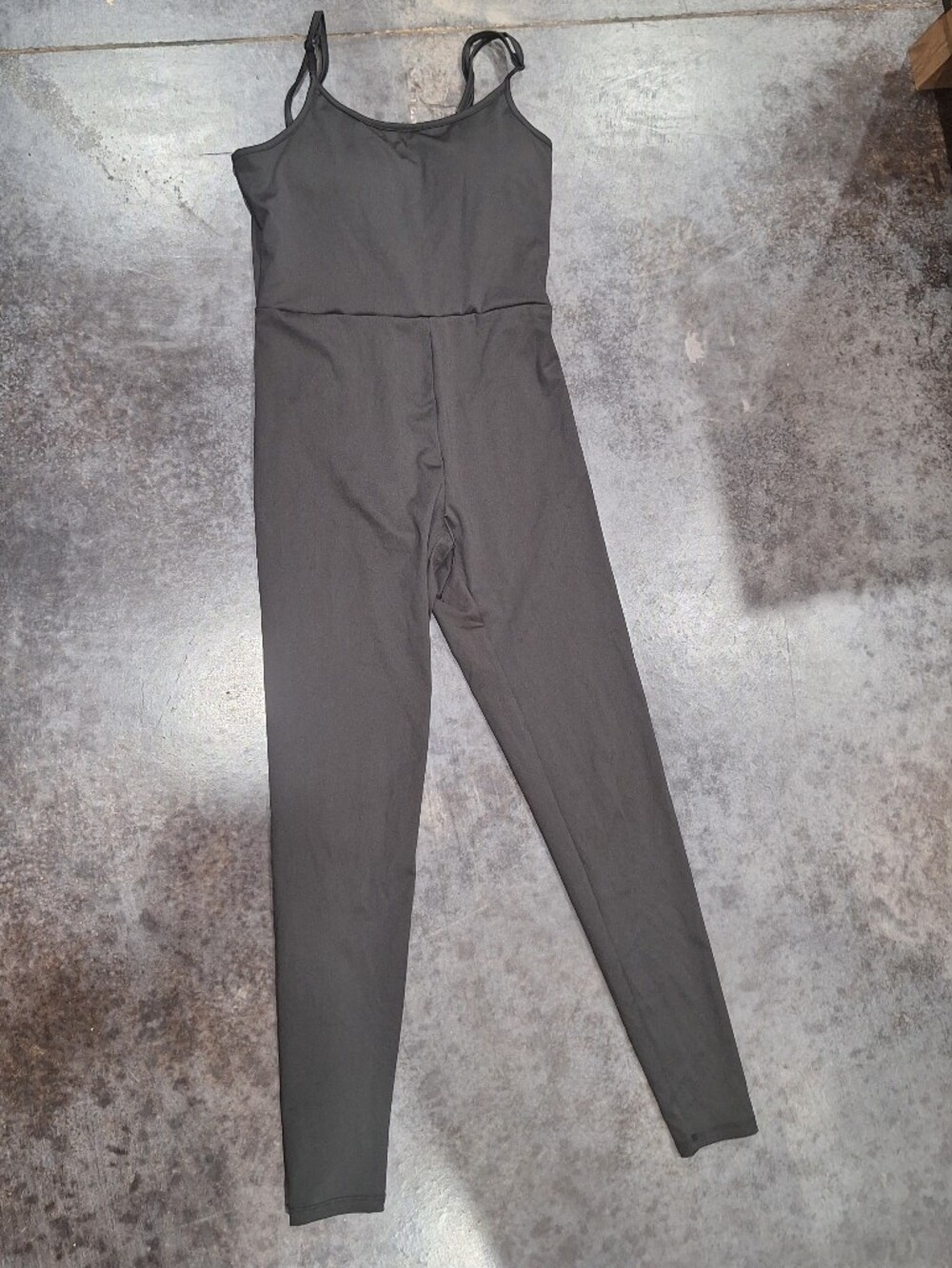 No Boundaries Black Slim Strap Jumpsuit